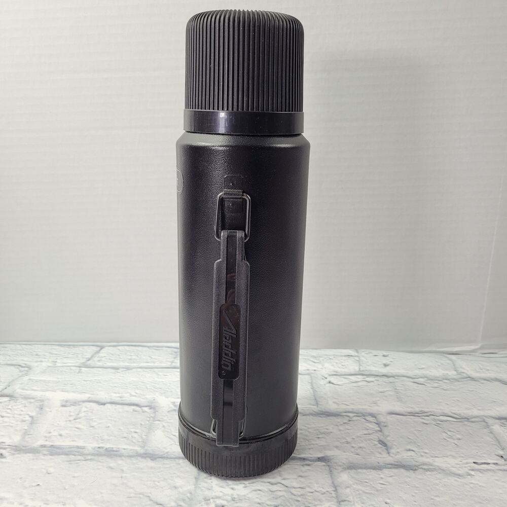 Vintage Aladdin 1 Quart Thermos with Side Handle 37210 no damage - Picture 14 of 16
